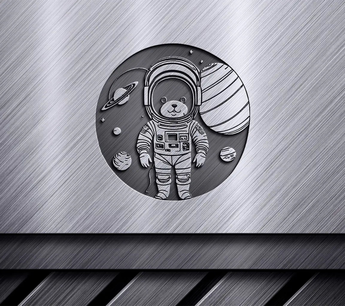  Astronaut Teddy Bear SVG - Space Exploration Design SVG