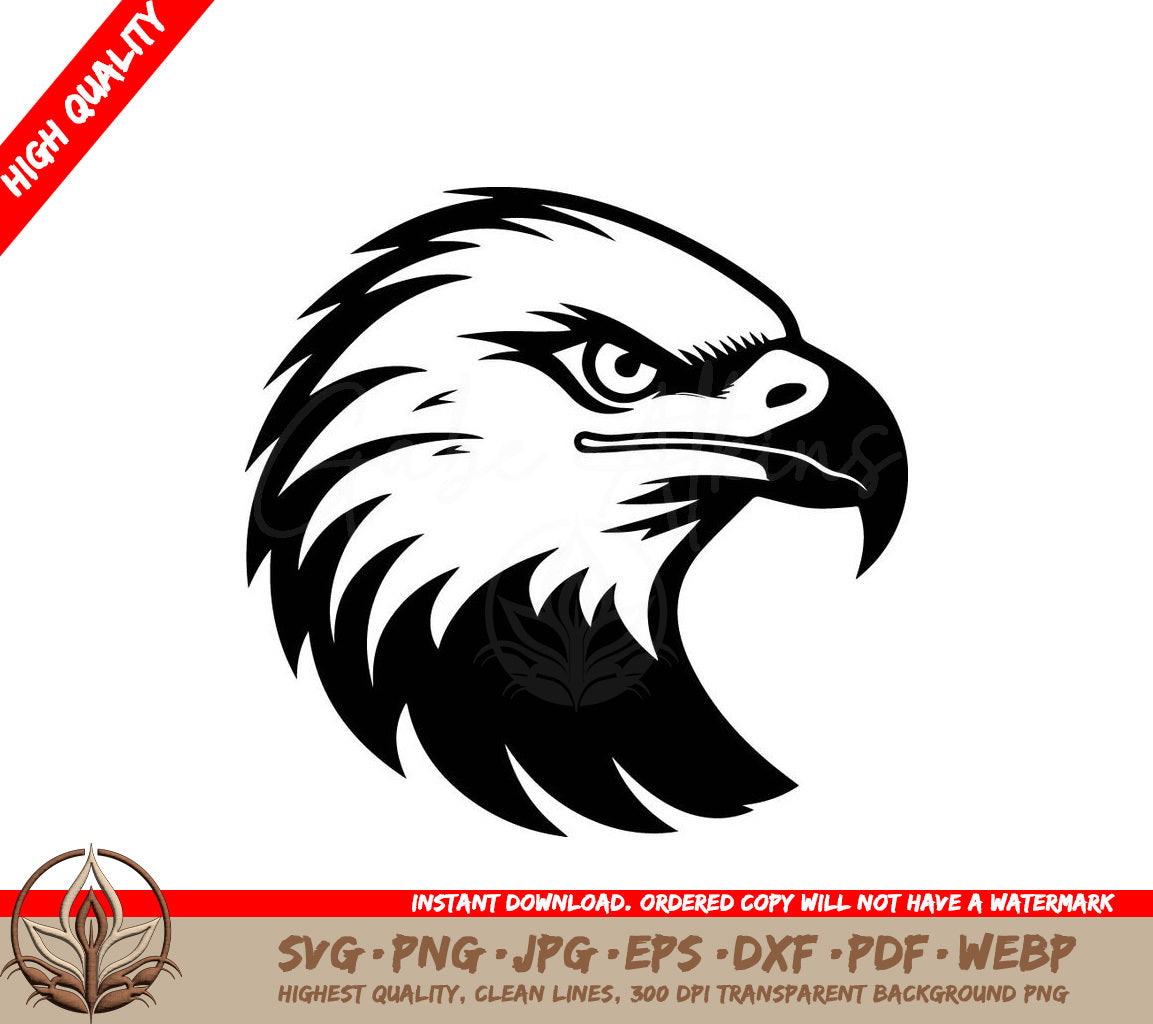 Bald Eagle Icon SVG 