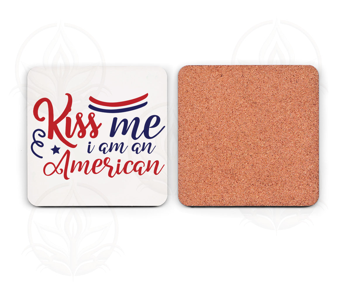 Kiss Me I Am American Cut File SVG Silhouette and Cricut | Highest Qua | American Cut File SVG Silhouette