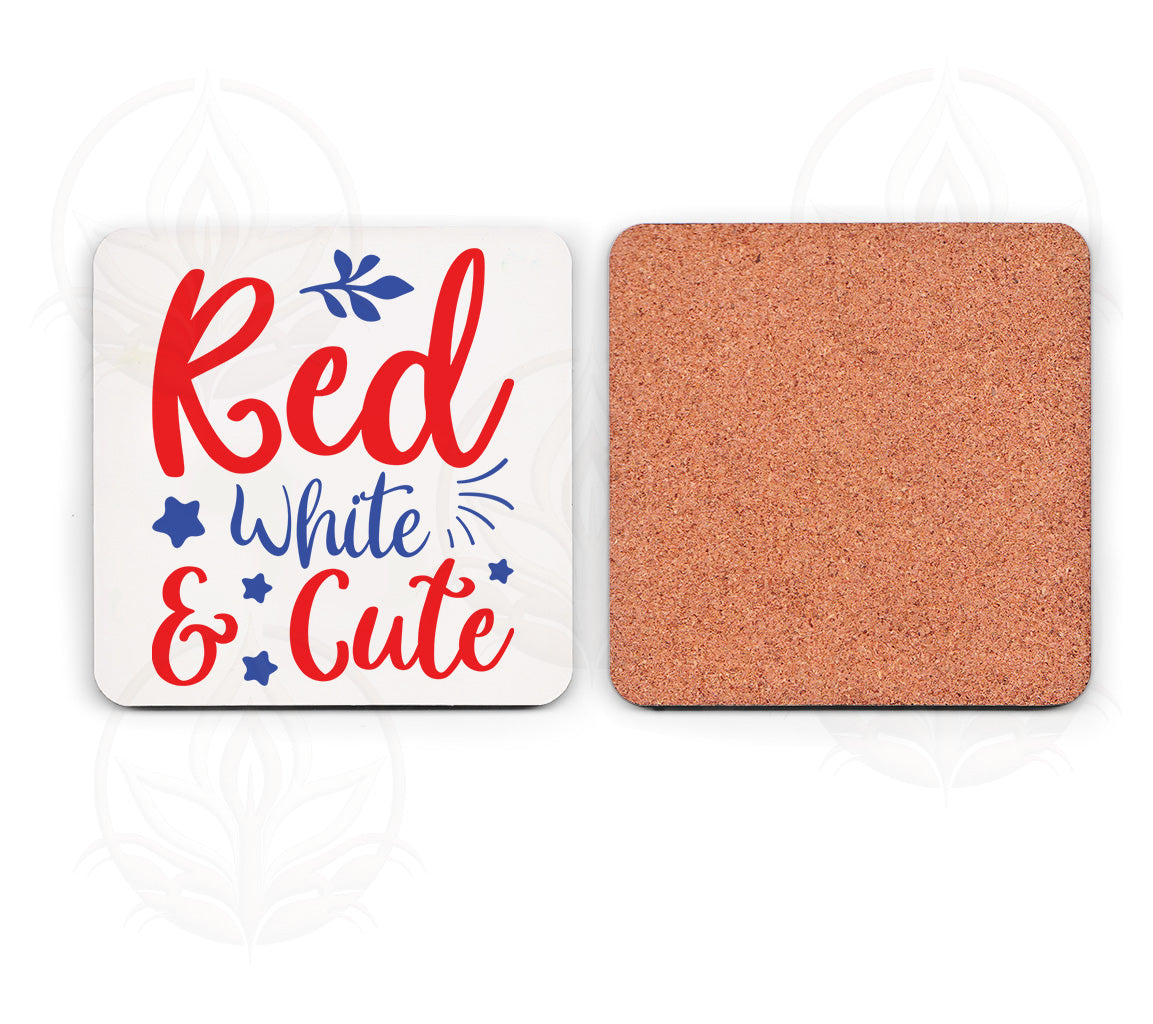 Red, White and Cute Vector Cut Files SVG For Silhouette and Cricut | A | Includes DXF, JPG, PDF, WebP