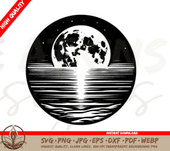 Moon Lake Waltz Digital Download (SVG & PNG)