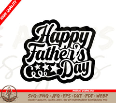 Happy Father's Day Digital Download (SVG & PNG)