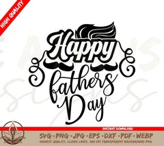 Happy Father's Day Digital Download (SVG & PNG)