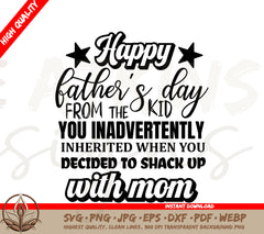 Happy Father's Day Digital Download (SVG & PNG)