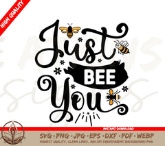 Just Bee You: Digital Design Pack (SVG & PNG)