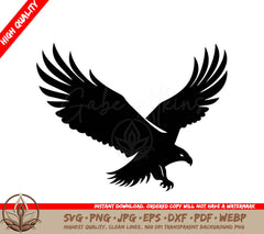 Eagle Vector Illustration Design Art SVG 