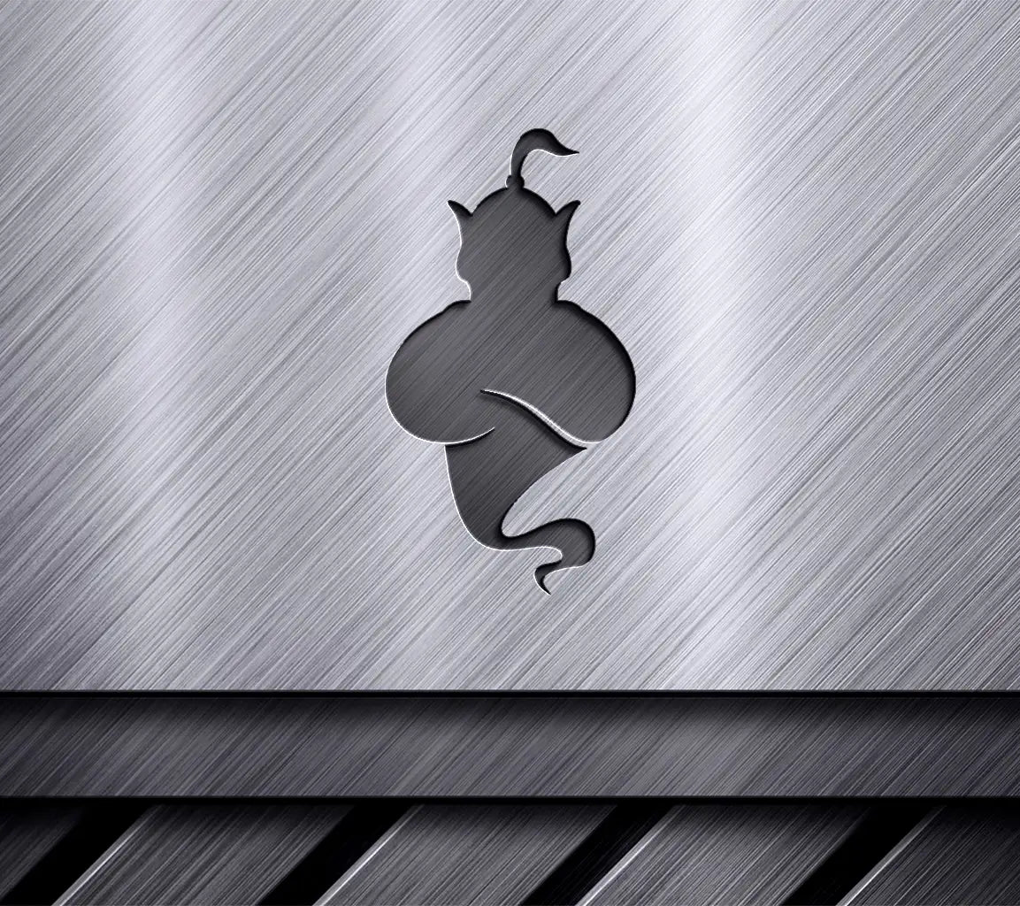 Genie Silhouette Vector Design SVG SVG