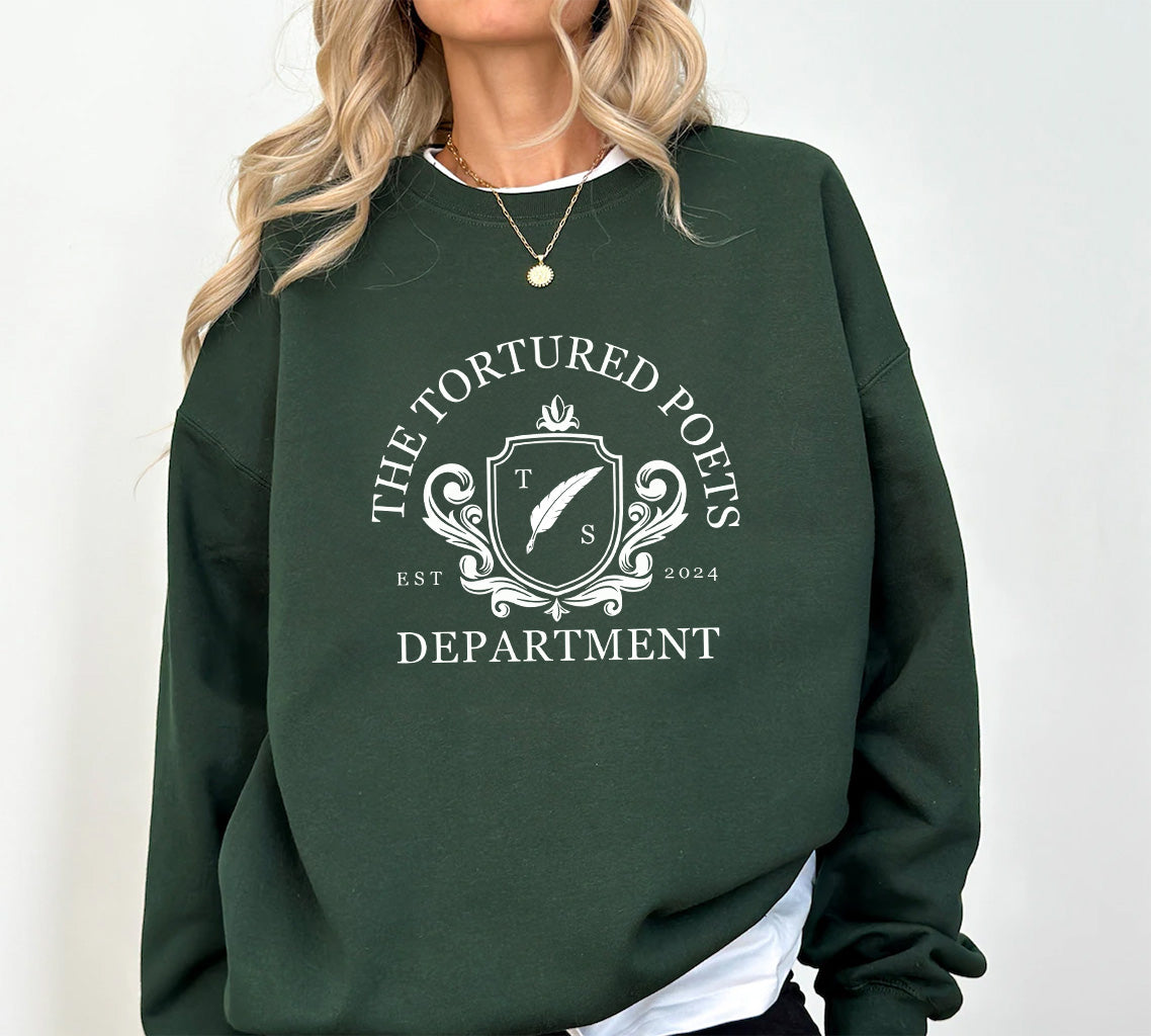 The Tortured Poets Department Sweatshirt | TTPD Sweatshirt Celebrating | TTPD Sweatshirt Celebrating Taylor Swift'