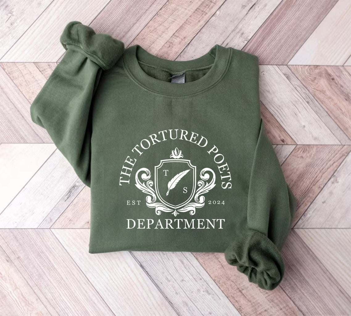 The Tortured Poets Department Sweatshirt | TTPD Sweatshirt Celebrating | TTPD Sweatshirt Celebrating Taylor Swift'