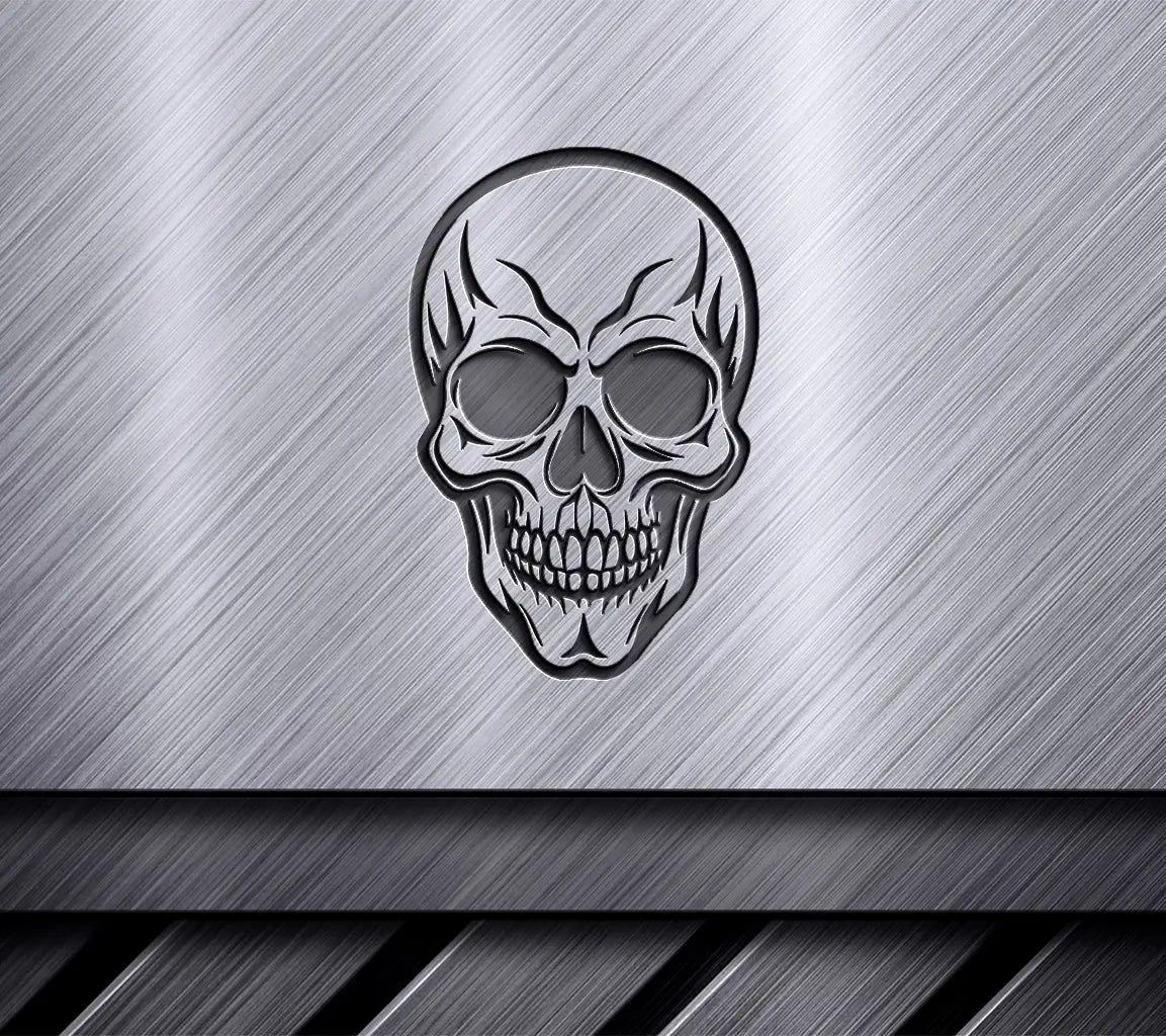  Human Skull SVG - Detailed Vector Illustration SVG