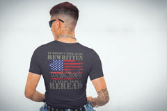 It Doesn't Need To Be Rewritten It Needs To Be Reread Shirt, 1776 Shir | Reread Shirt, 1776 Shirt, American Constitution 1776,