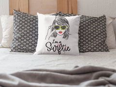 Taylor Swift "I am a Swiftie" Square Pillow Case | Taylor Swift Fan De | Taylor Swift Fan Decorative Pillow Case