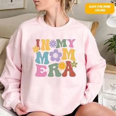 In My Mom Era Sweatshirt, Mama Sweatshirt, Mom Birthday Gift, New Mom  | Mom Sweater, Mothers Day Tee, Pregnancy Gift, Colorful Mom