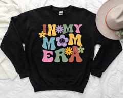 In My Mom Era Sweatshirt, Mama Sweatshirt, Mom Birthday Gift, New Mom  | Mom Sweater, Mothers Day Tee, Pregnancy Gift, Colorful Mom