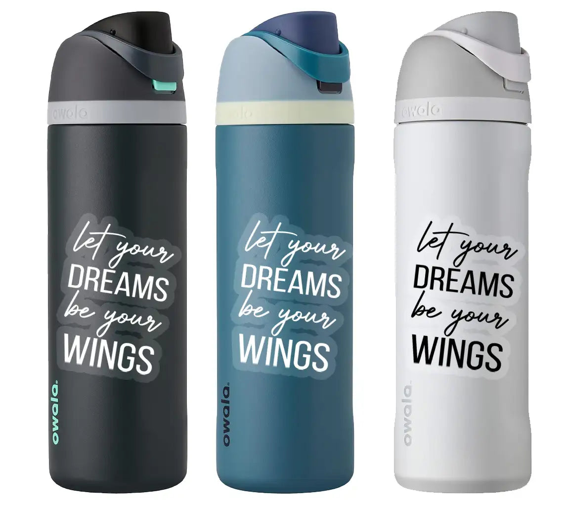 Let Your Dreams Be Your Wings - Inspirational  SVG Design Bundle SVG