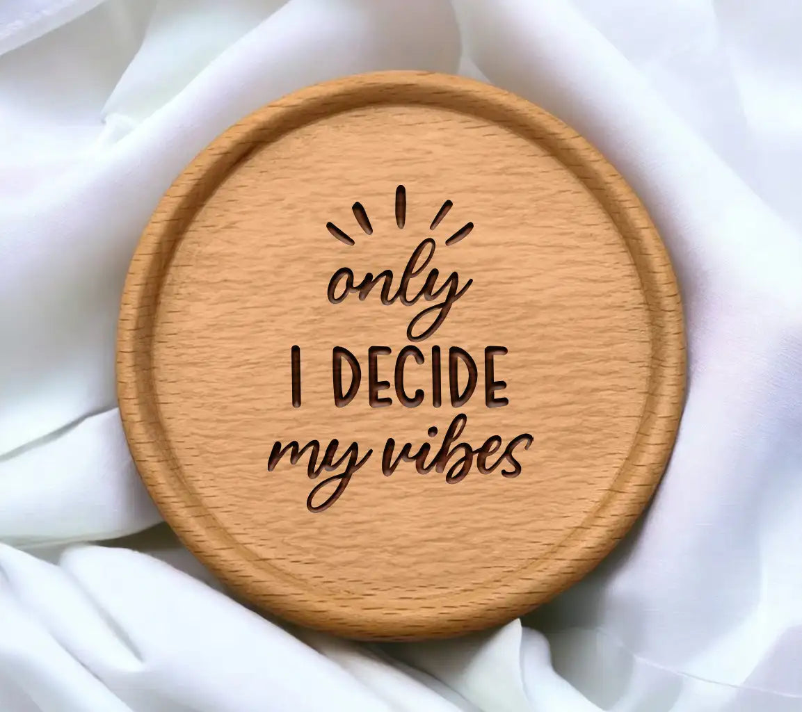 Only I Decide My Vibes Inspirational SVG Bundle - 25 Designs SVG