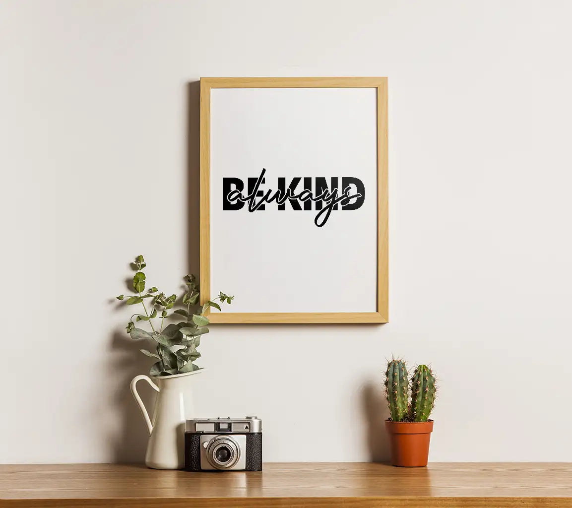 Be Kind  SVG Design - Inspirational Bundle SVG