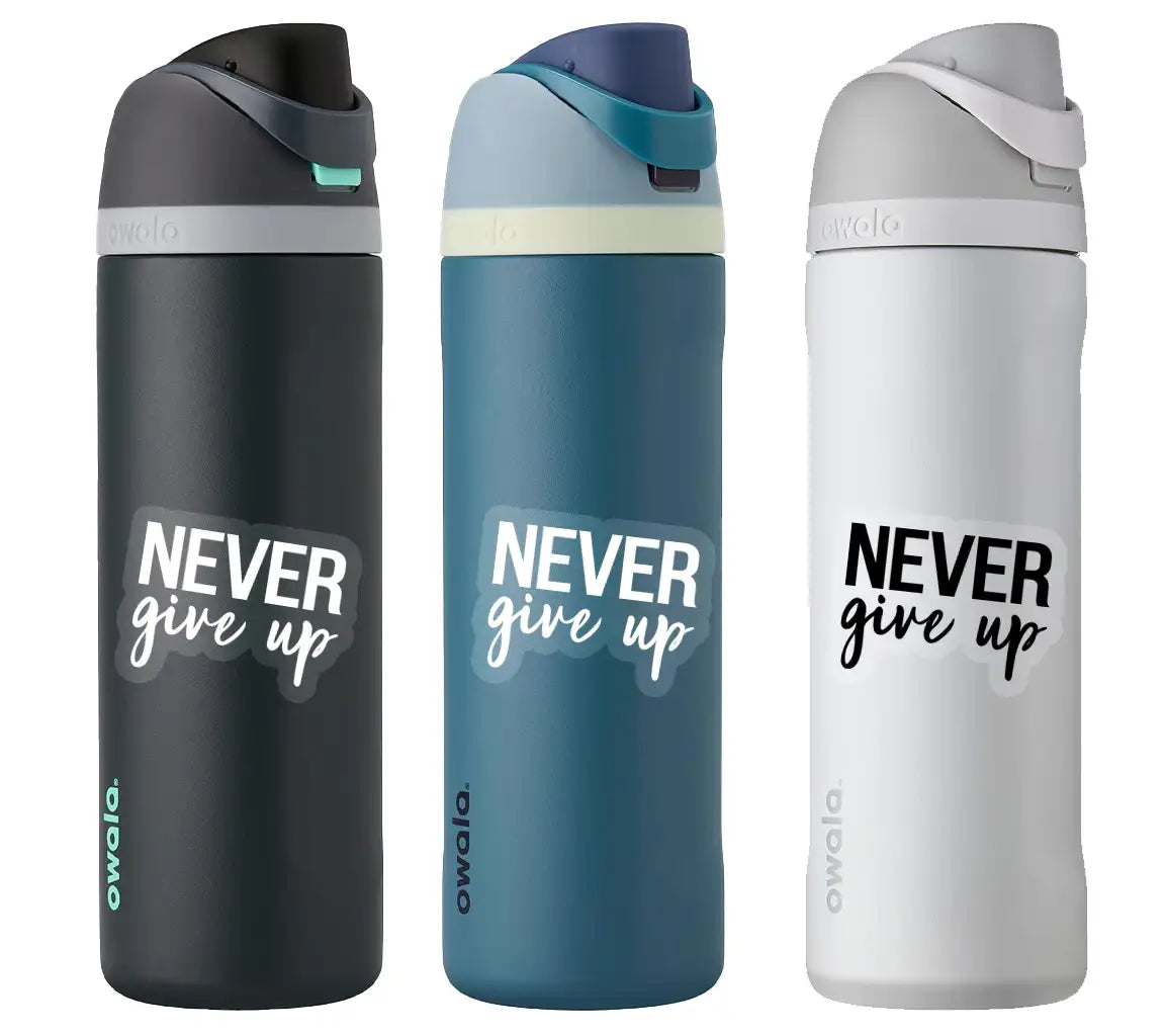 Never Give Up  SVG Design Bundle - Inspirational Quotes SVG