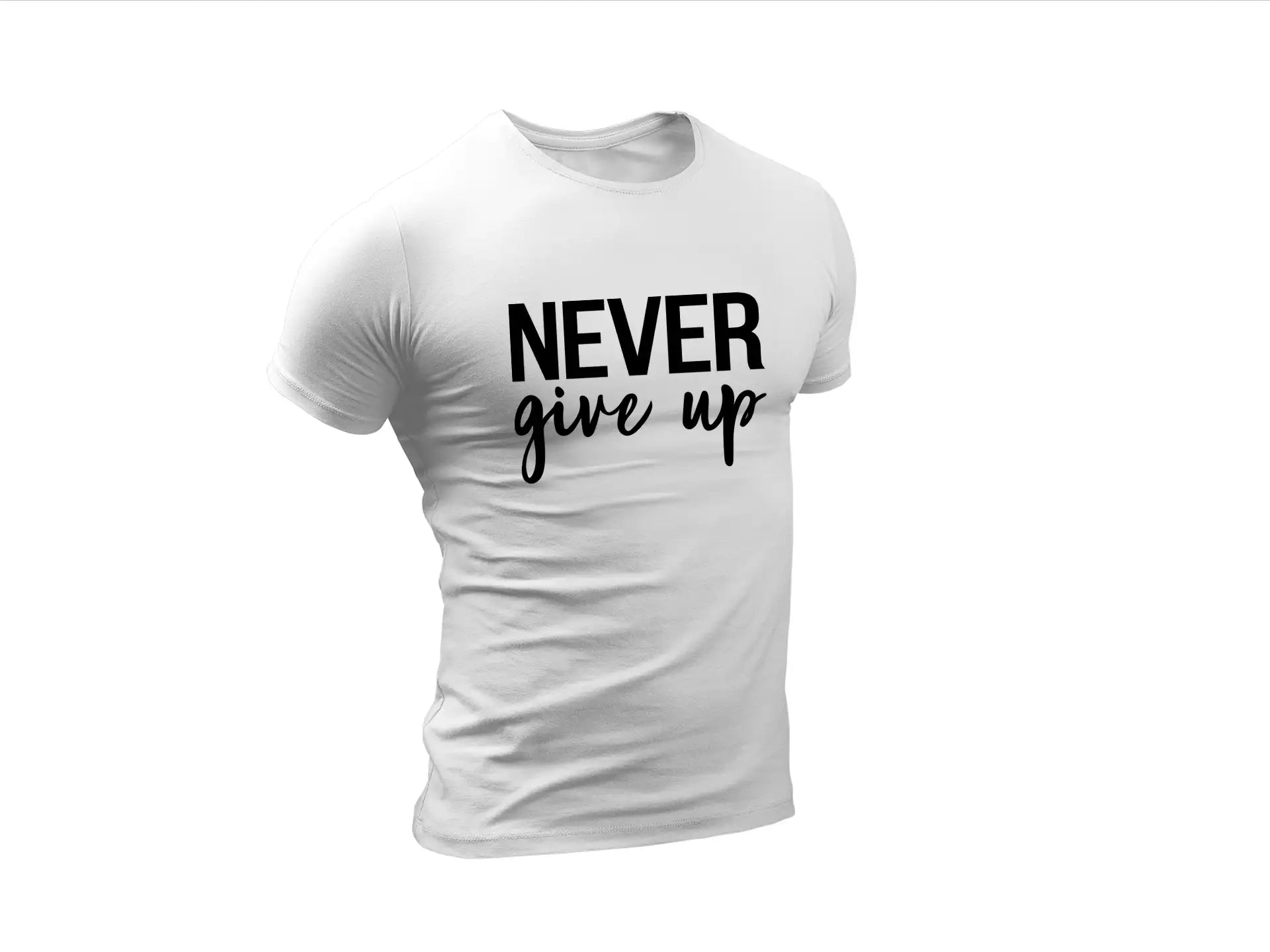 Never Give Up  SVG Design Bundle - Inspirational Quotes SVG