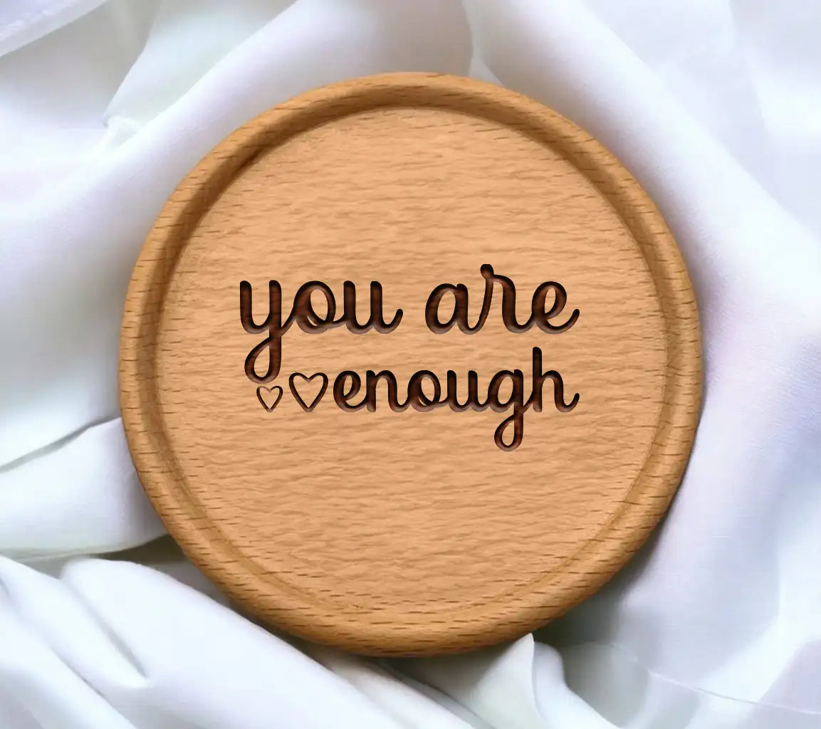  You Are Enough SVG Design Bundle - Inspirational Quotes SVG