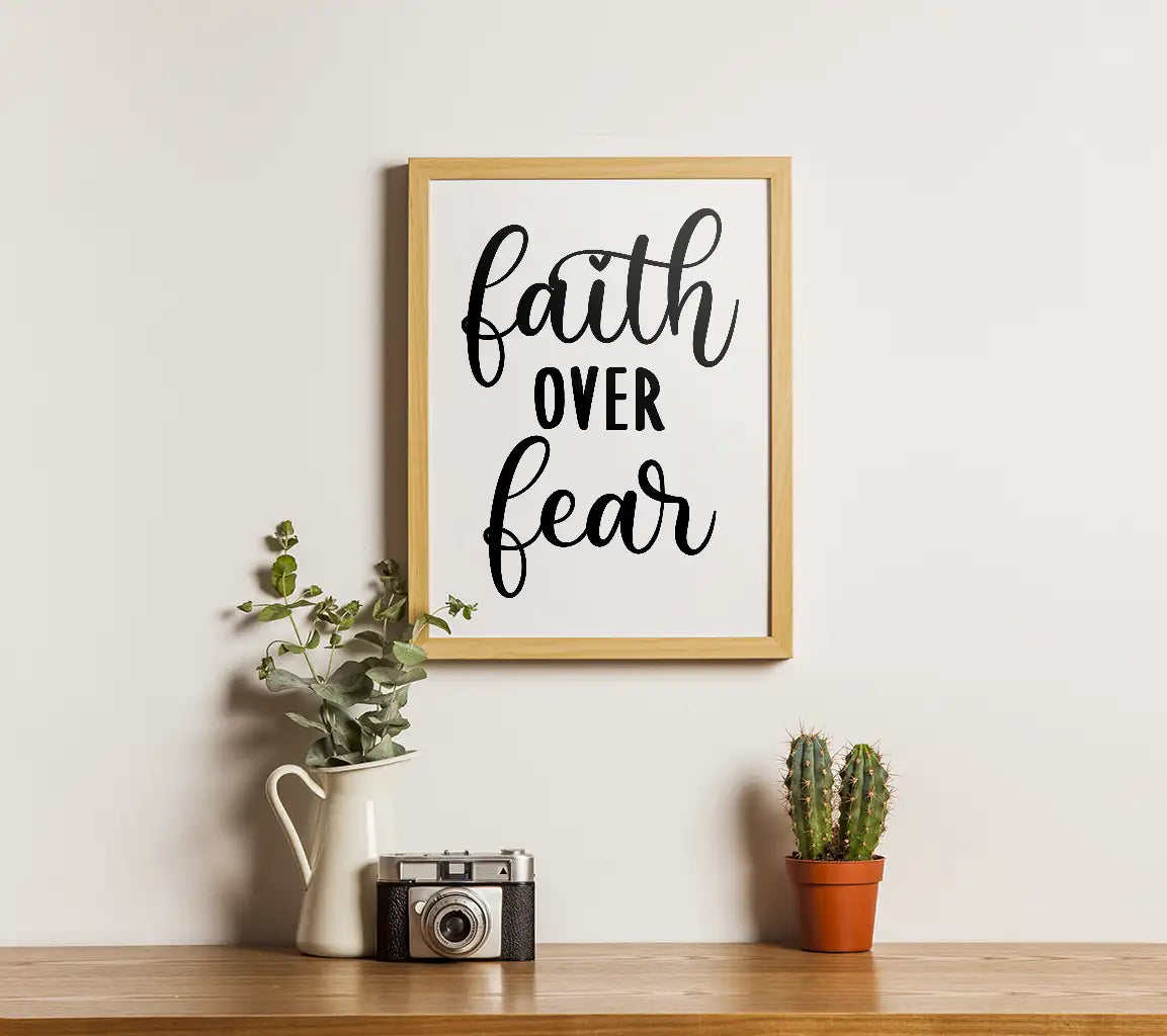 Faith Over Fear  SVG Design Bundle SVG