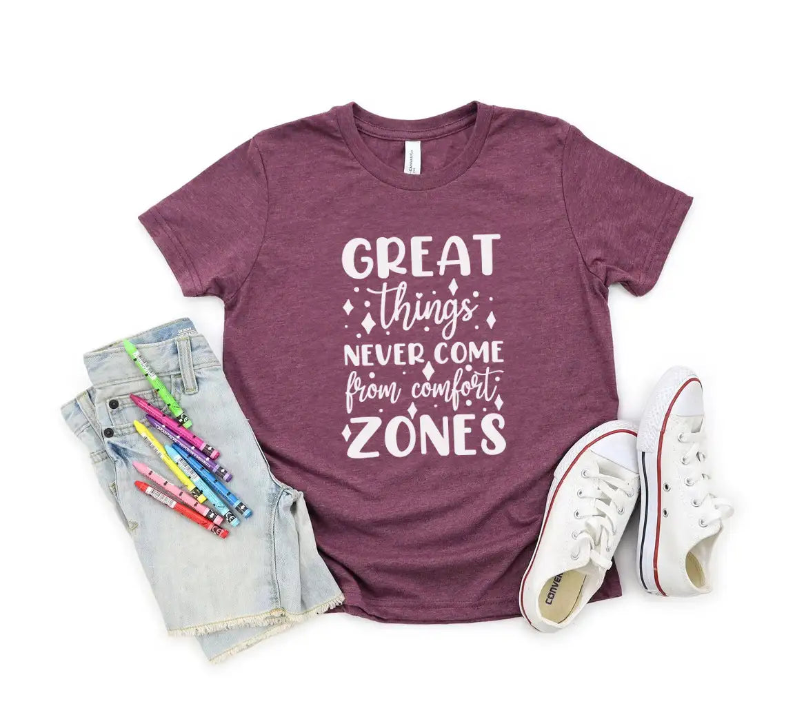 Great Things Never Come From Comfort Zones - Inspirational SVG Design Bundle SVG