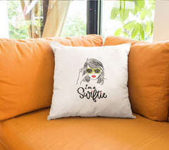 Taylor Swift "I am a Swiftie" Square Pillow Case | Taylor Swift Fan De | Taylor Swift Fan Decorative Pillow Case