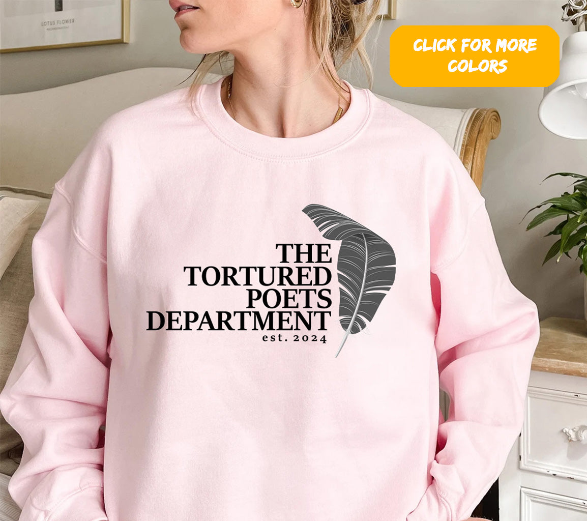 The Tortured Poets Department Sweatshirt | TTPD Sweatshirt | Taylor Sw | Tortured Poets Department Sweatshirt