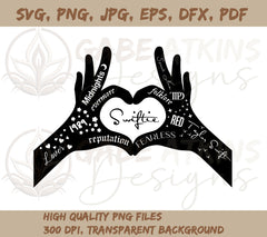 Taylor Swift Hands Heart Album Names SVG, PNG JPG, EPS, DXF, PDF | The | Taylor Swift Hands Heart Album Names SVG, PNG JPG, EPS, DXF, PDF