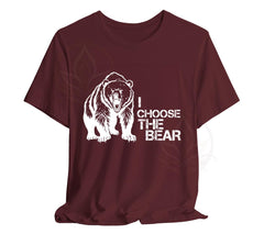 I Choose The Bear T-Shirt Feminist Support Shirt | The New Feminist St | -Shirt Feminist Support Shirt