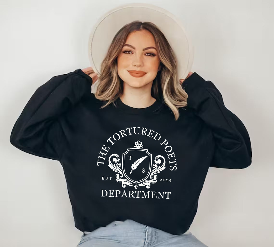 The Tortured Poets Department Sweatshirt | TTPD Sweatshirt Celebrating | TTPD Sweatshirt Celebrating Taylor Swift'