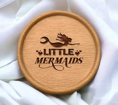  Mermaid Design SVG - Little Mermaids Design Bundle SVG