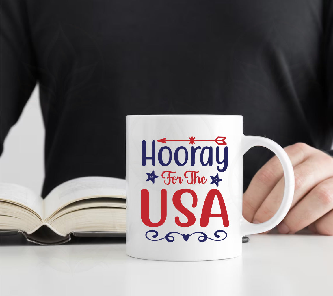 Hooray for the USA SVG, PNG, DXF, JPG, PDF, WebP for Silhouette and Cr | USA SVG, PNG, DXF, JPG, PDF, WebP