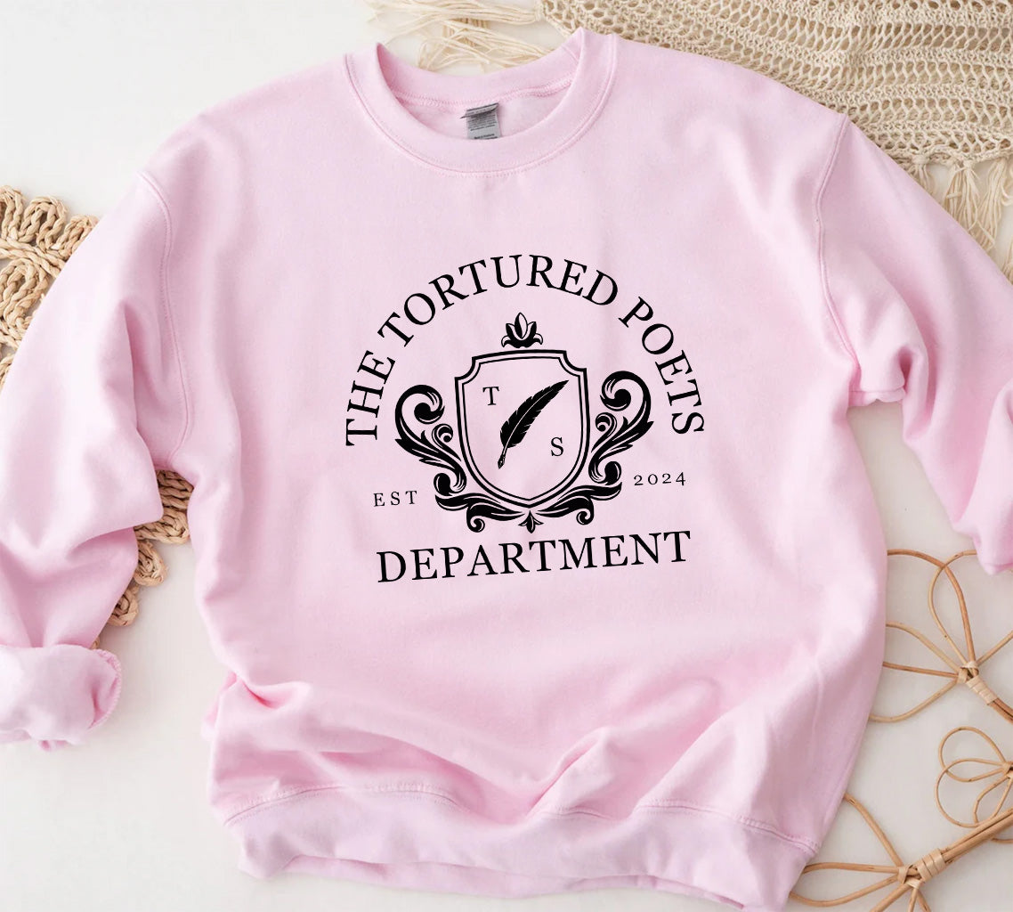 The Tortured Poets Department Sweatshirt | TTPD Sweatshirt Celebrating | TTPD Sweatshirt Celebrating Taylor Swift'