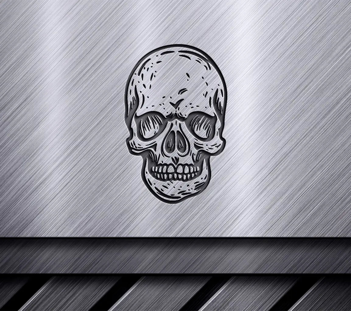  Cartoon Skull SVG -  4 Teeth Designs SVG