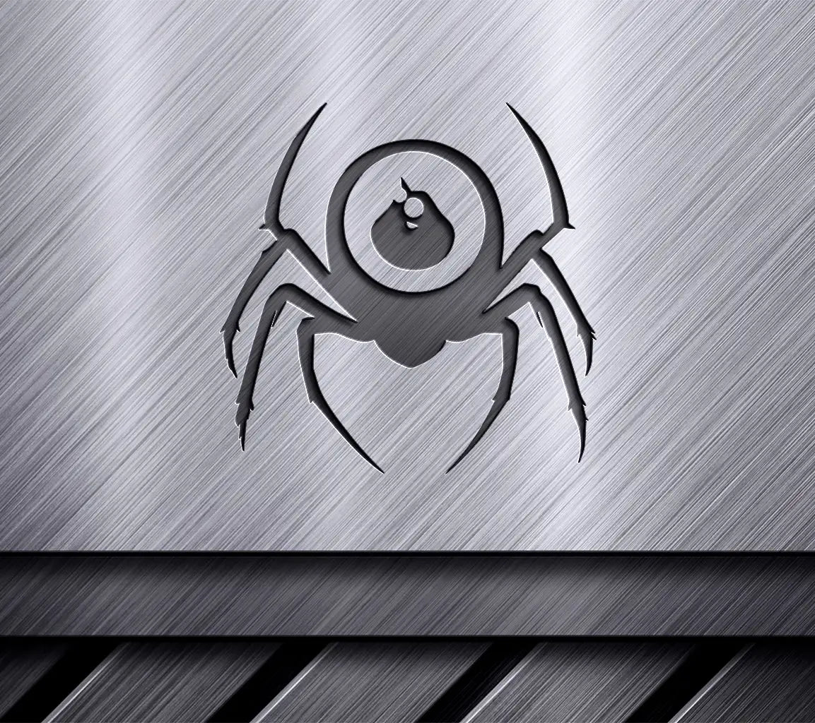  Spider with Large Eye SVG -  White Background SVG