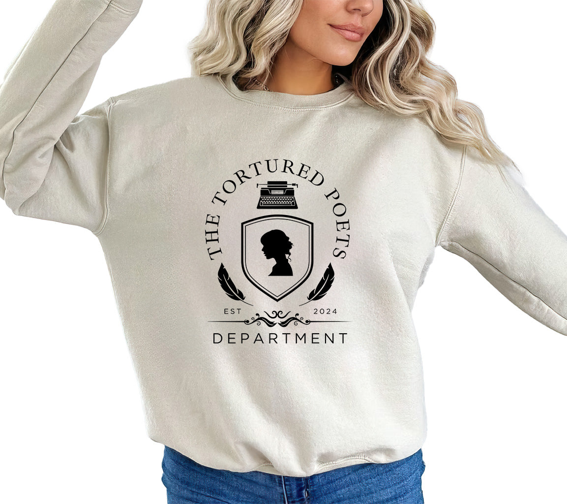 Taylor Swift The Tortured Poets Department Crest SVG, PNG JPG, EPS, DX | Tortured Poets Department Crest SVG, PNG JPG, EPS, DXF, PDF