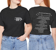 The Tortured Poets Department Tracklist Shirt | Two sided Print of TTP | Album Shirt Taylors Version Shirt Taylors