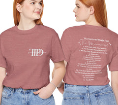 The Tortured Poets Department Tracklist Shirt | Two sided Print of TTP | Album Shirt Taylors Version Shirt Taylors