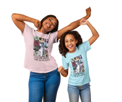 The Eras Tour Shirt for Kids | Youth Taylor Merch | Two Sided Eras Tou | Sided Eras Tour Kids