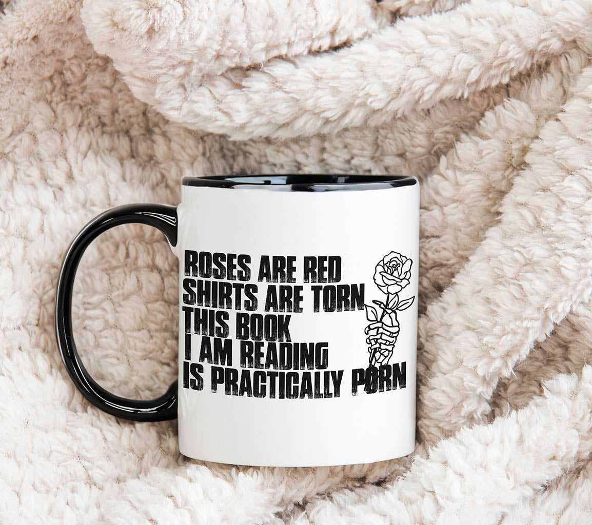 Smut Readers Mug | Funny Roses are Red Mug | Great Gift for For Smut Lovers