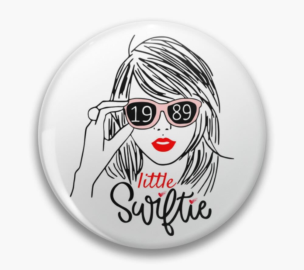 Taylor Swift SVG: Little Swiftie Design with 1989 Glasses for Kids | Expressive SVG Design for Taylor Swift Enthusiasts