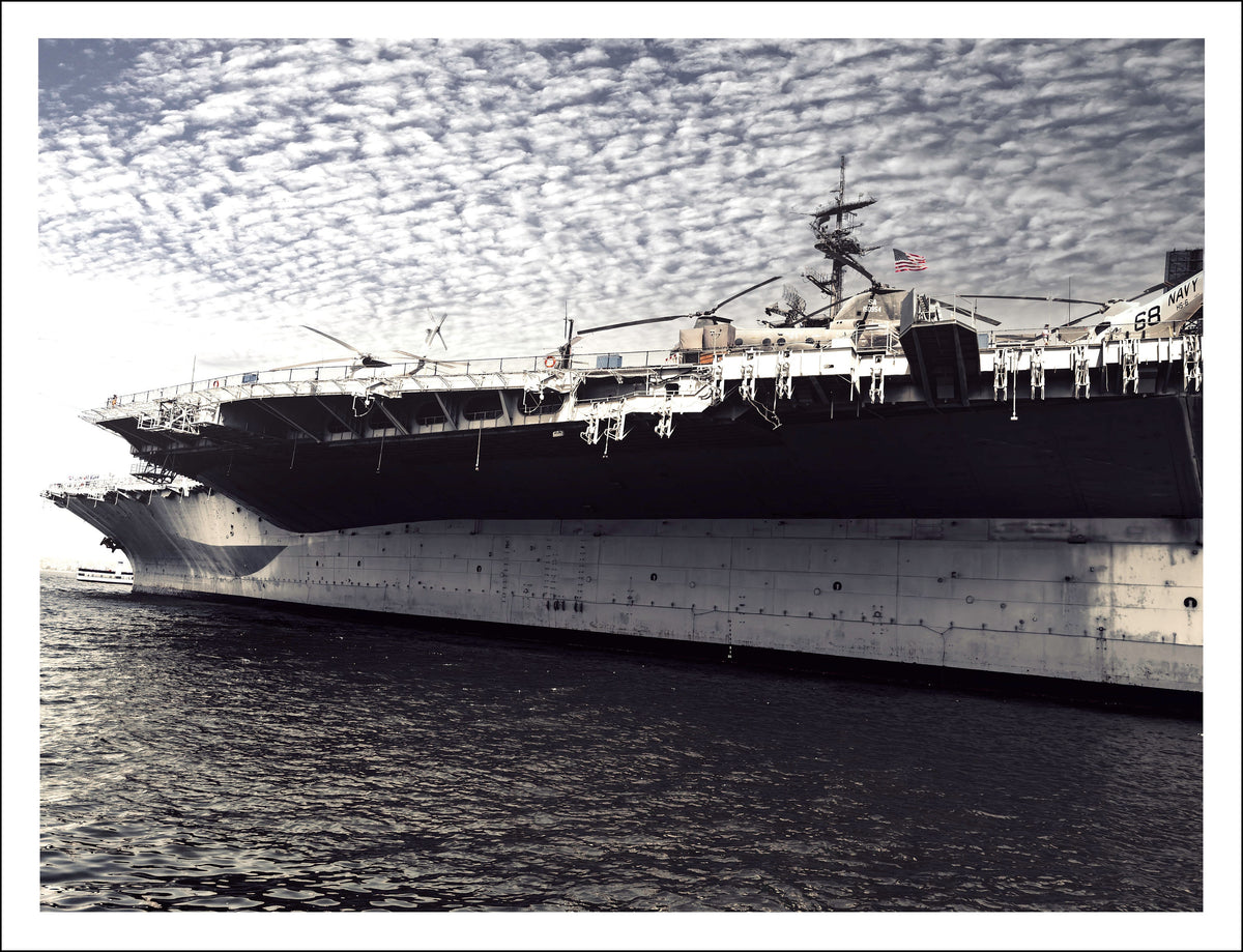 USS Midway Digital Download | Captured in San Diego | Aircraft Carrier | USS Midway Museum | Wall Art | Aircraft carrier, imported_from_etsy, imported_from_etsy_24626, Midway, Midway Museum, naval ship, navy, San Diego, San Diego California, ship, USS Midway | Gabe Atkins Designs