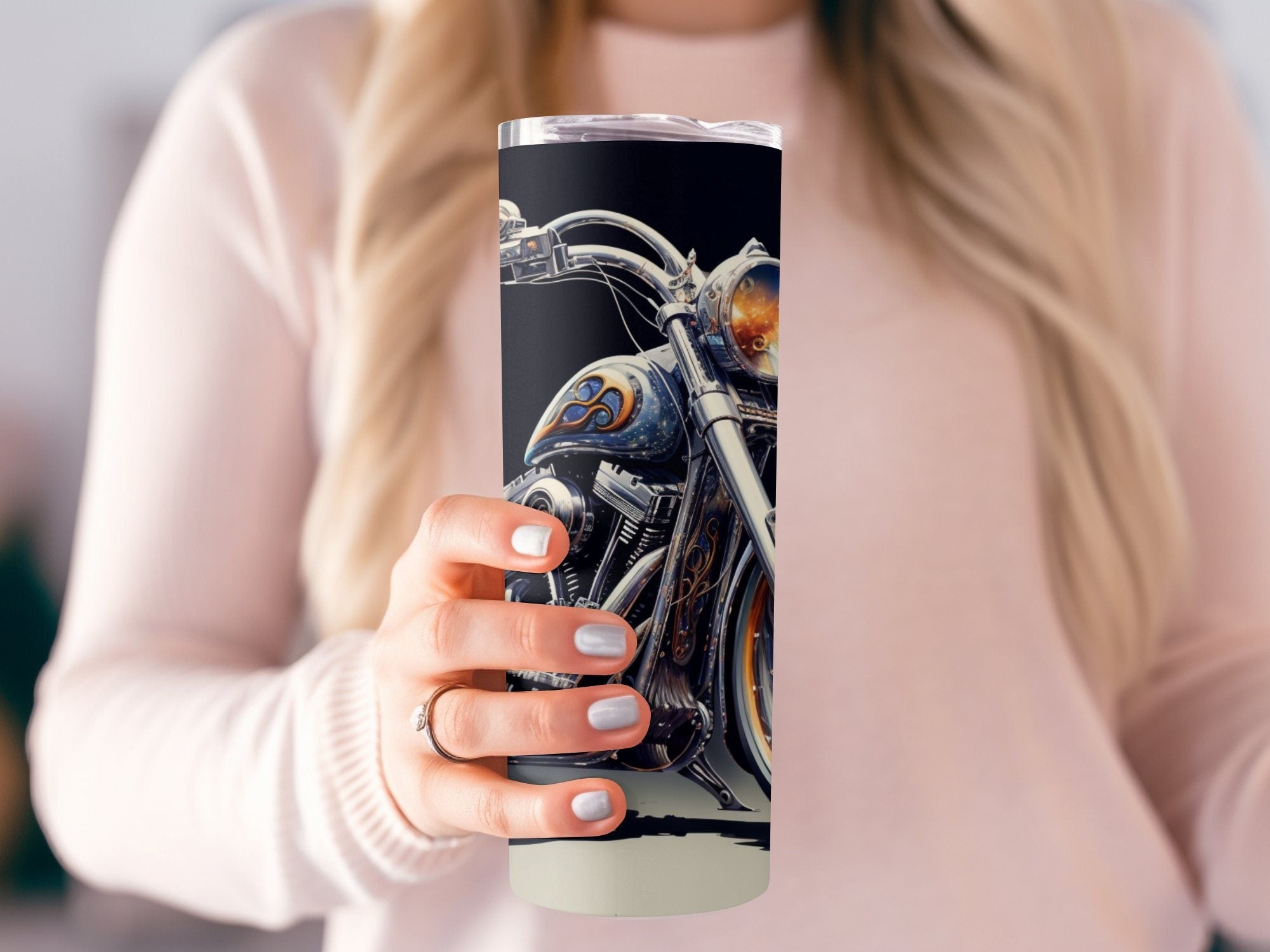 Harley Davidson Inspired 20oz Tumbler Wrap Sublimation Design - Digita | Harley Davidson Inspired 20oz Tumbler Wrap Sublimation Design - Digital Download