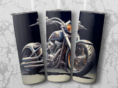 Harley Davidson Inspired 20oz Tumbler Wrap Sublimation Design - Digita | Harley Davidson Inspired 20oz Tumbler Wrap Sublimation Design - Digital Download