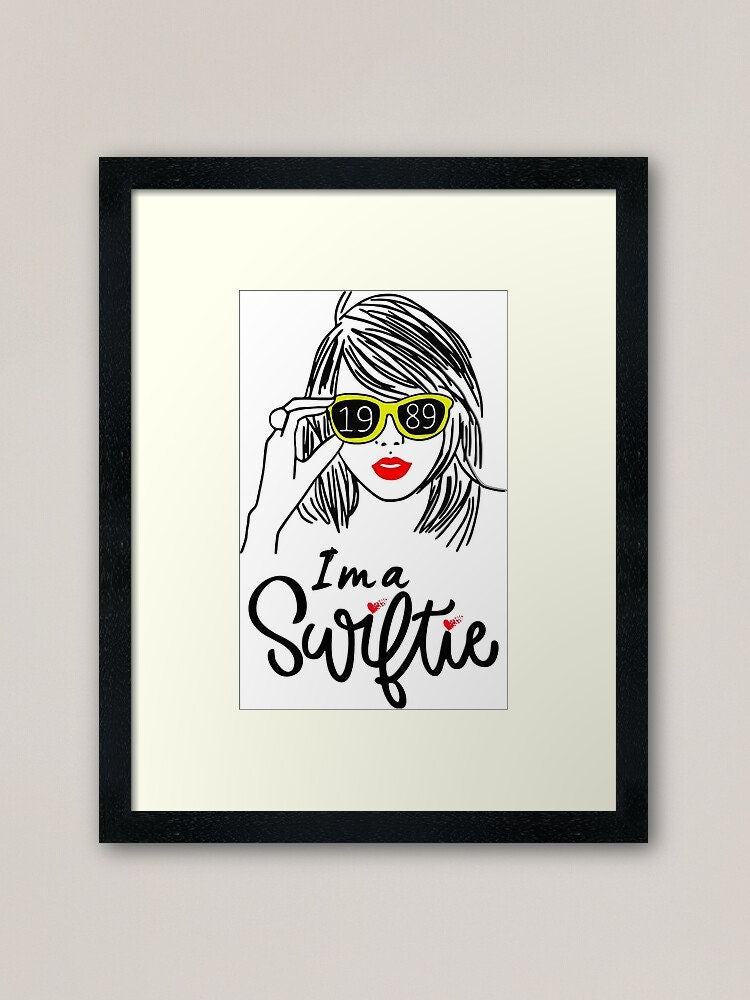 Taylor Swift Svg I am a Swiftie | Expressive SVG Design for Taylor Swift Enthusiasts - Gabe Atkins Designs