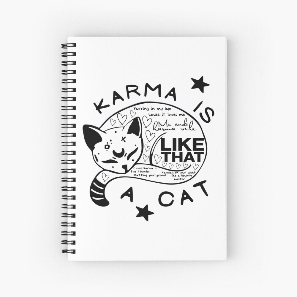 Karma Is A Cat SVG | The Midnights Taylor Swift SVG | Taylor Swift Alb | Taylor Swift Albums 2022 SVG PNG EPS DXF